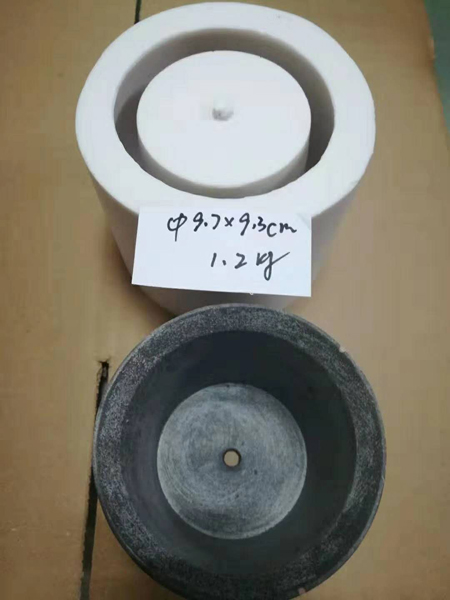 仿玉手鐲硅膠模具 圓形仿玉手鐲硅膠模具和模種特寫