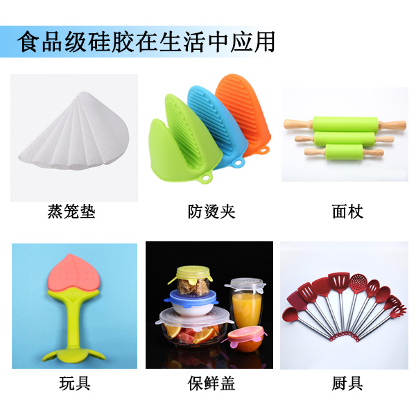 食物級硅膠利用