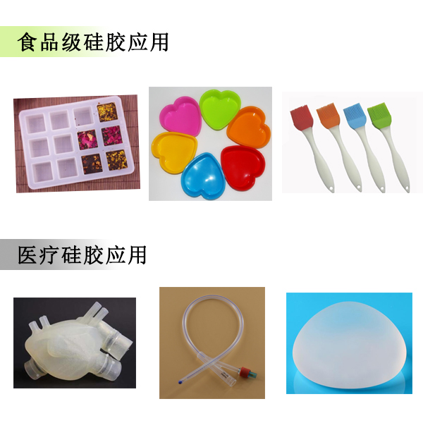食物級硅膠和醫療級硅膠區分利用