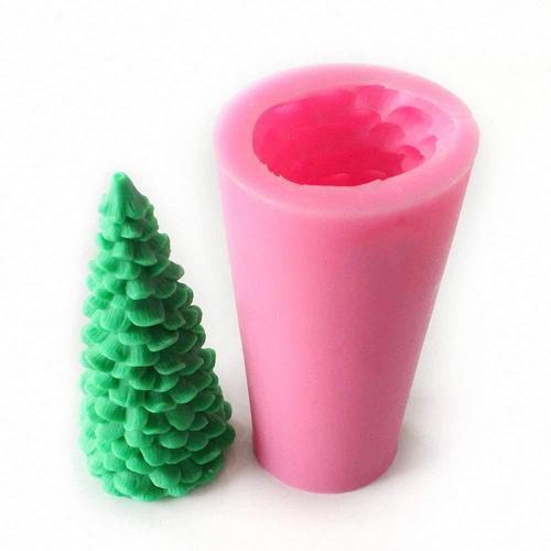 圣誕樹燭炬硅膠燭炬