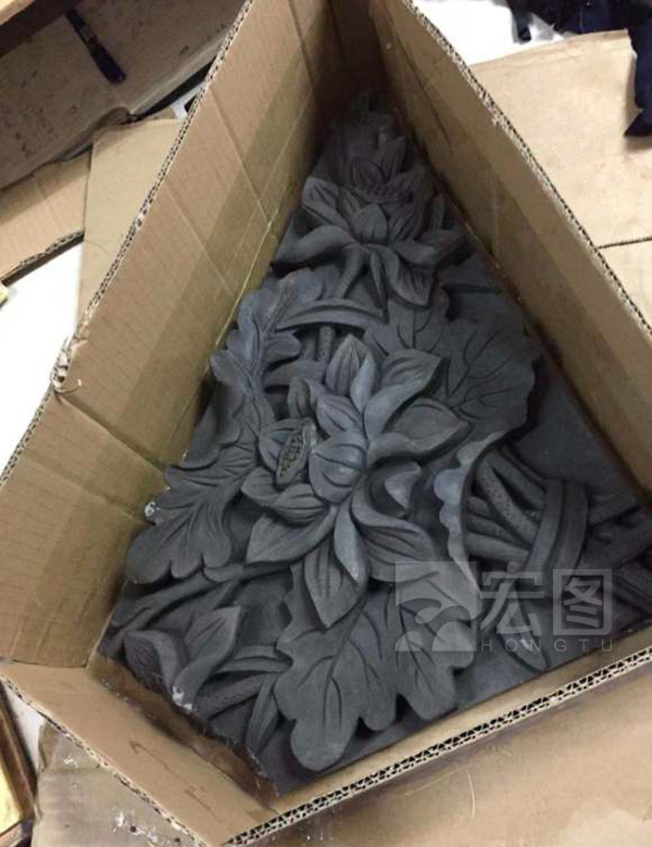 蓮花磚雕硅膠模具建造